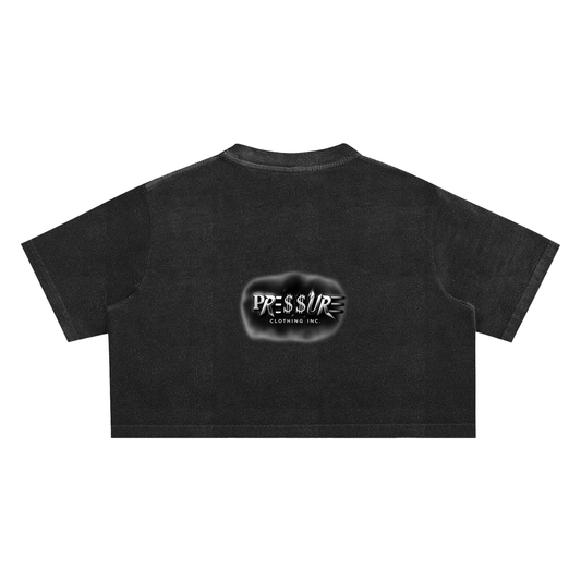 """NEW DROP"Snow Washed Crop Top