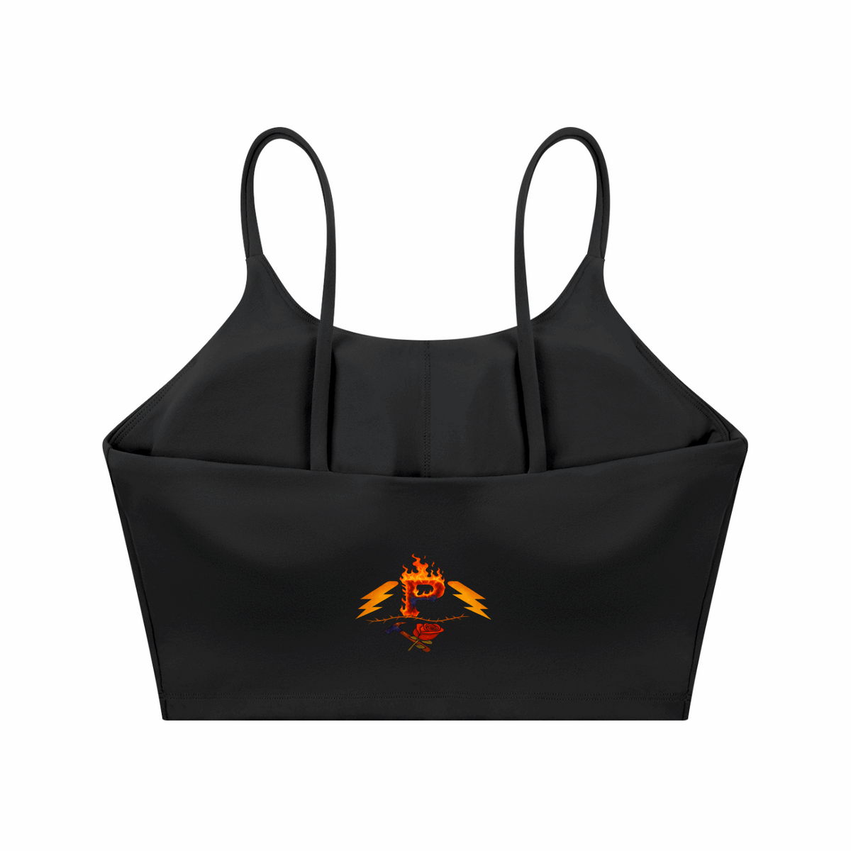 Spaghetti Strap Yoga Sports Bra