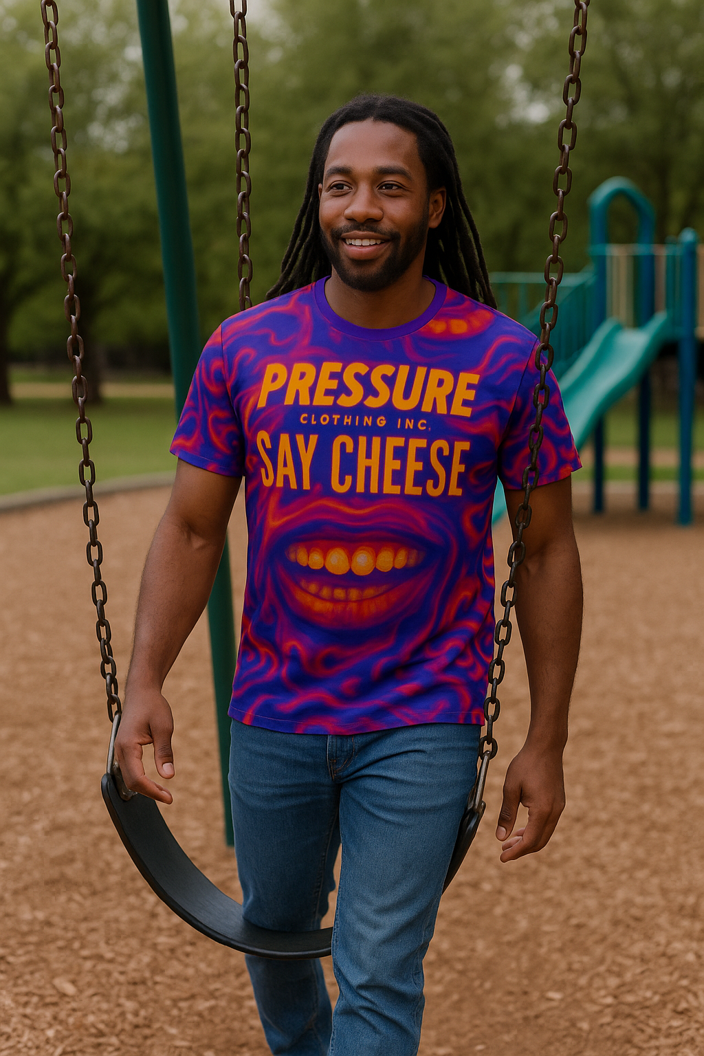 "SAY CHZ" NOW IN THEATERS PRESSURE CLOTHING INC