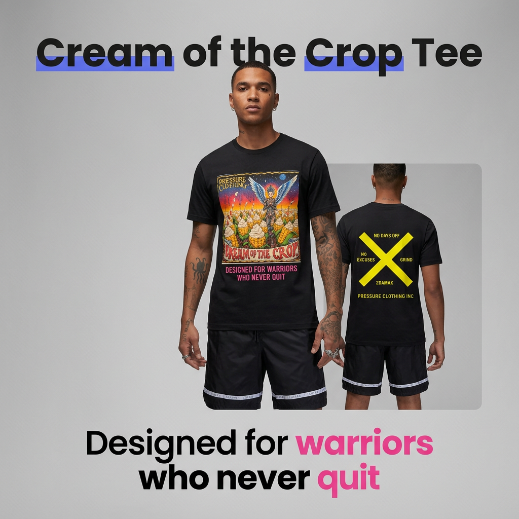 "CREAM OF THE CROP" PRESSURE CLOTHING INC