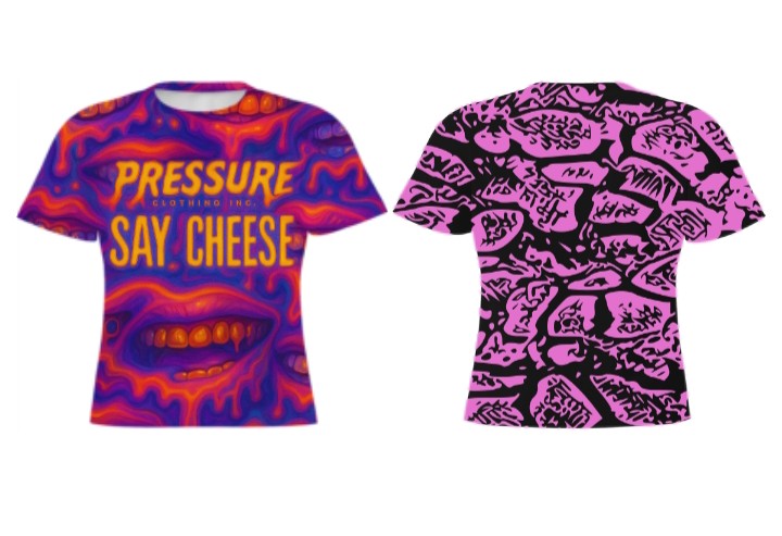 "SAY CHZ" NOW IN THEATERS PRESSURE CLOTHING INC