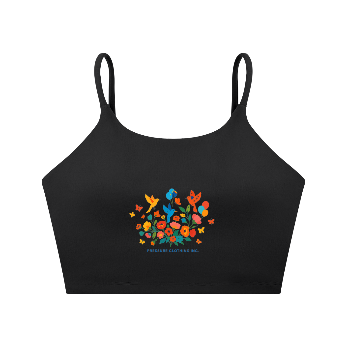 Spaghetti Strap Yoga Sports Bra