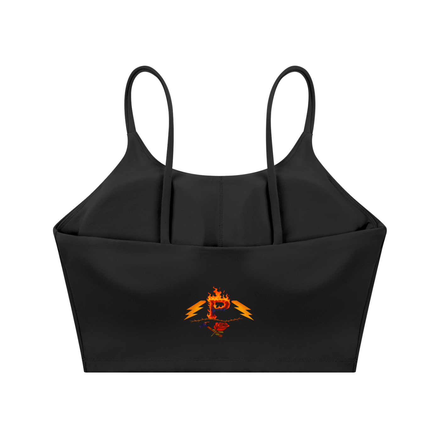 Spaghetti Strap Yoga Sports Bra