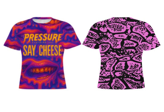 "SAY CHZ" NOW IN THEATERS PRESSURE CLOTHING INC